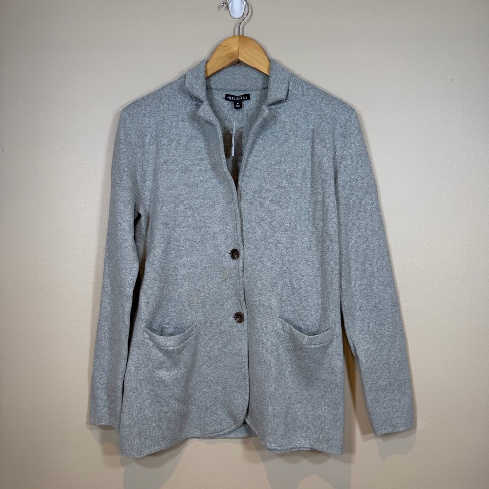 J. Crew Mercantile Light Gray Women's Blazer